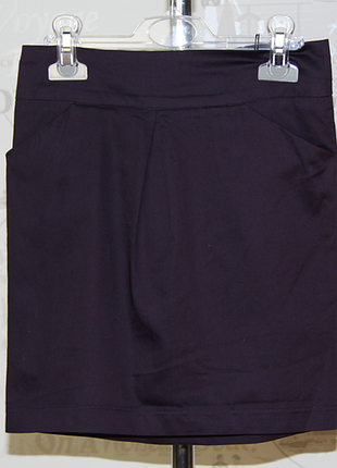 Юбка школьная бордовая на девочку