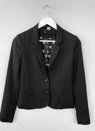 Піджак h&m. чорний піджак, класичний піджак, классический пиджак, чёрный пиджак