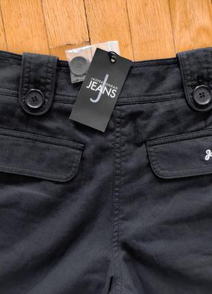 Нові брендові штани 100% натуральні 🌿 льон/коттон 🖤 з вимірами8 фото