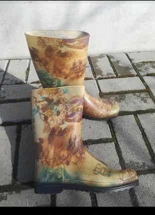 Гумові чоботи жіночі 37 розмір