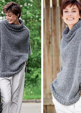 Пончо накидка