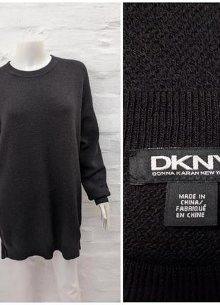 Dkny conna karan new york оригинальный стильный объемный джемпер в составе шерсть альпака