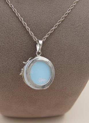 Подвес дракон с вставкой под лунный камень // сундук с сокровищами