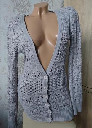 Кофта topshop размер s серого цвета