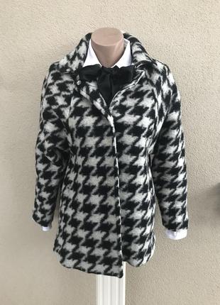 Тепле ,вовняне пальто,напів-пальто(кардиган) mango