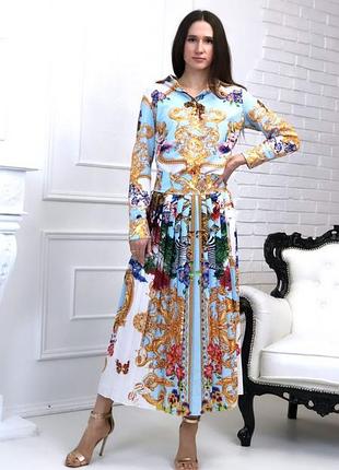 Ошатний вечірній костюм туреччина софт відмінна якість2 фото