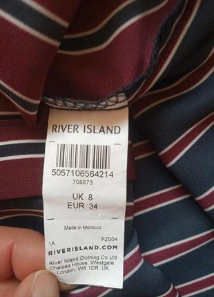 Красивая рубашка оверсайз river island р.s6 фото