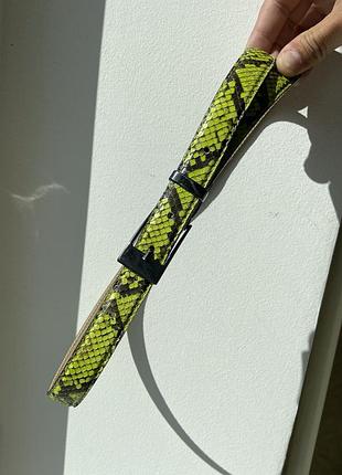 Ремень lario 1898 кожа питона