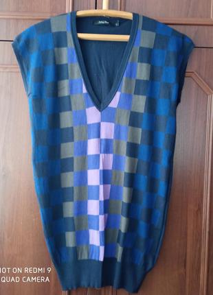 Подовжена жилетка туніка