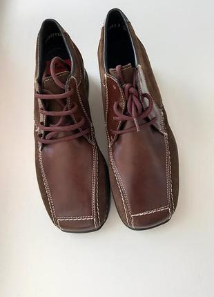 Rieker ботинки, туфли кожаные