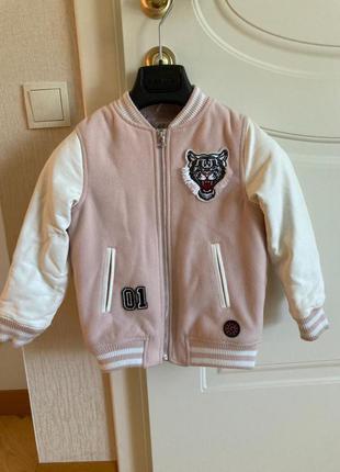 H&m куртка-бомбер рост 116