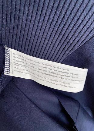 Темно-синее платье mango suit, 62 % вискозы 8