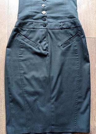 Юбка миди,юбка классическая,юбка для офиса4 фото