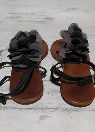 🛍️ кожаные сандалии босоножки вьетнамки5 фото