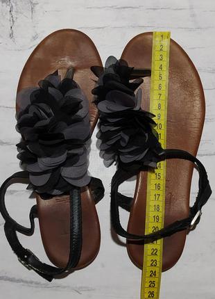 🛍️ кожаные сандалии босоножки вьетнамки8 фото
