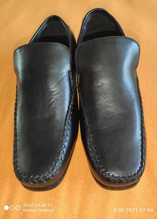 Шкіряні туфлі 38 розмір 4