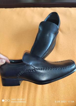 Шкіряні туфлі 38 розмір 5