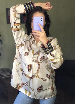 Блуза сорочка zara 4