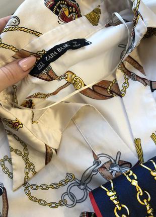 Блуза сорочка zara 8