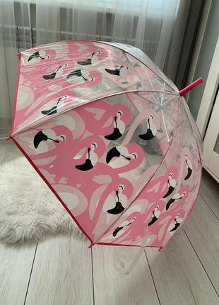 Зонт фламинго1 фото