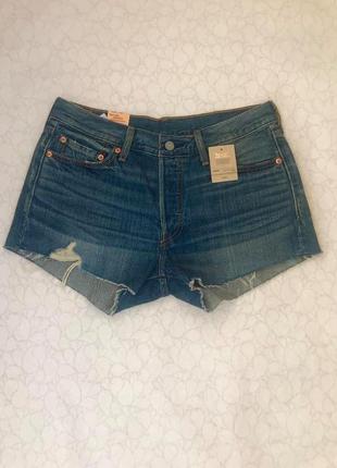 Levi’s 501 новые джинсовые шорты