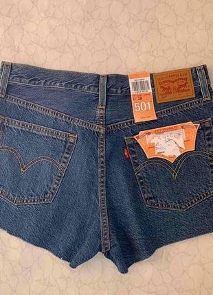 Levi’s 501 новые джинсовые шорты4 фото