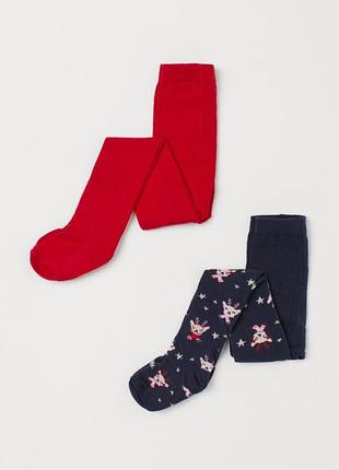 Комплект из 2-х пар колготок h&m