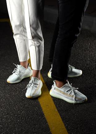 Кросівки чоловічі adidas yeezy 350 hyperspace сірі кросівки чоловічі адідас адідас ізі сірі кроси9 фото