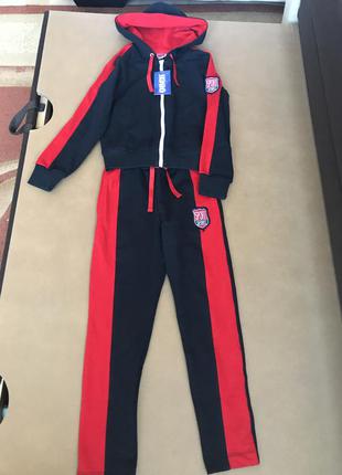 Спортивный костюм для девочки на рост 116,122,134,140