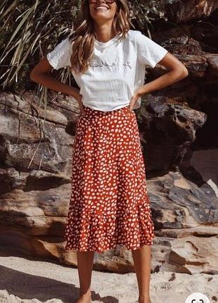 Юбка из вискозы