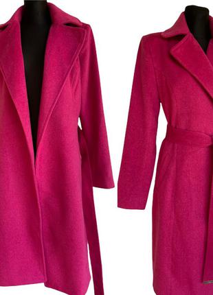 Фирменное стильное качественное натуральное пальто халат
