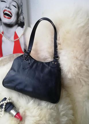 Удобная практичная кожаная сумка, натуральная кожа, mia