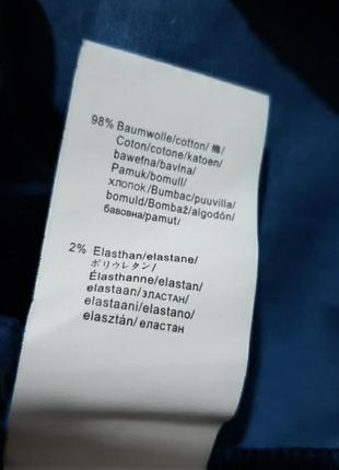 Крутейшая люкс бренд плотная рубашка с нашивками, плотная, с эффектом варенки, тянется10 фото