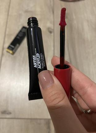 Красная помада для губ make up for ever