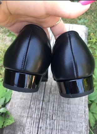 Кожаные туфли, балетки ara3 фото
