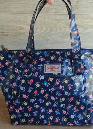 Летняя яркая сумка шоппер cath kidston в цветочки цветочный принт