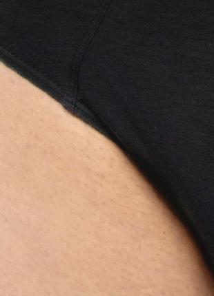 Мужские плавки на широкой резинке из пима-хлопка чёрного цвета тм atlantic 2bmp 0133 фото