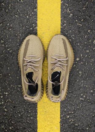 Кросівки чоловічі adidas yeezy 350 earth коричневі / кросівки чоловічі адідас адідас ізі кроси6 фото