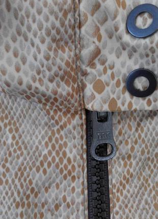 Куртка-вітрівка на два боки; кольори: хакі/зміїна шкіра; 4xl/5xl6 фото