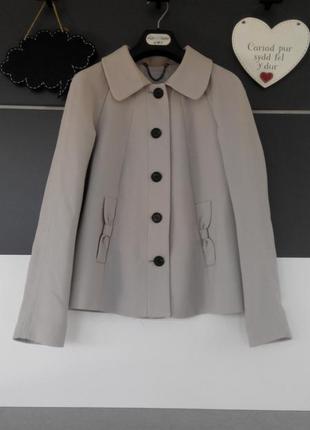 Короткое пальто; h&amp;m; xs классическое