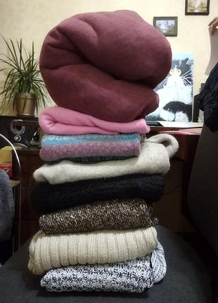 Пакет свитров,джемперов на зиму на девочку 10-13 лет