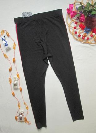 Шикарні трикотажні стрейчеві штани з лампасами висока посадка h&m 🍒🍓🍒2 фото