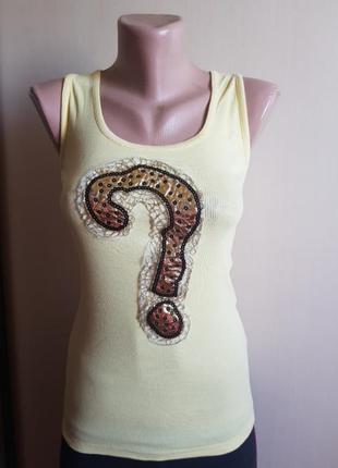 Майка  жёлтая  турция