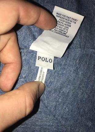 Хлопковая футболка ralph lauren polo2 фото