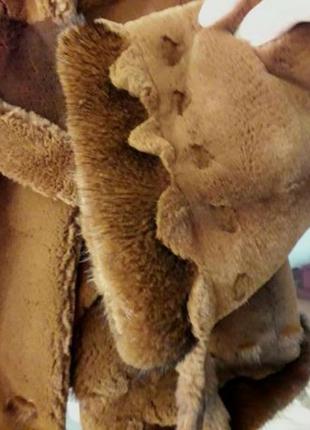 Шуба бобра,натуральный щипанный бобер,норка,норковая, италия4 фото
