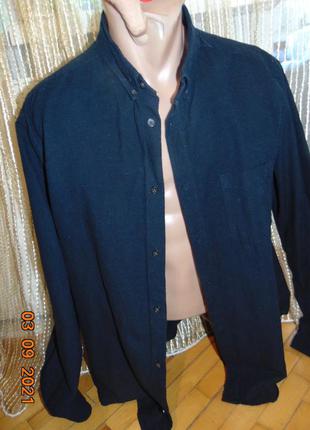 Стильная катоновая байк рубашка бренд h&m.л-хл .5 фото