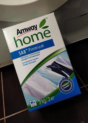 Концентрований пральний порошок амвей premium 3 кг
