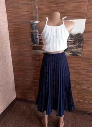 Стильная актуальная юбка плиссе rubin modell