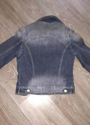 Стильная джинсовая куртка3 фото