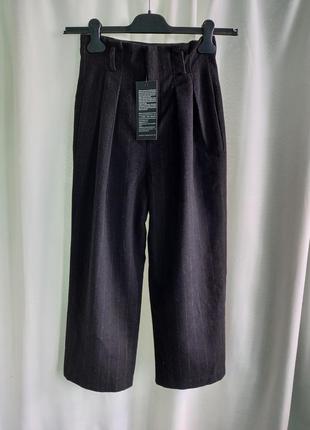 Шерстяные брюки-кюлоты